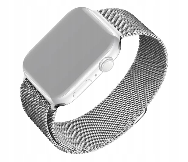 Bransoletka Fixed Mesh Strap do Apple Watch 40/41/42 mm silver