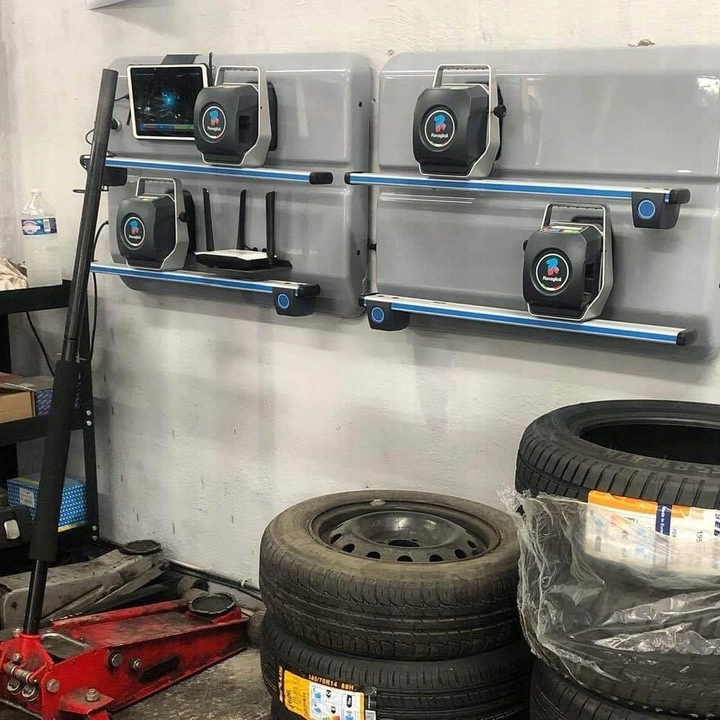 GEOMETRIA KÓŁ WIFI 8 CZUJNIKÓW KOMPAKTOWY ZESTAW BEZ PC Marka Ravaglioli