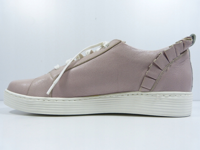 Ružové poltopánky s volánikmi Karino 37 športová koža Kód výrobcu 090