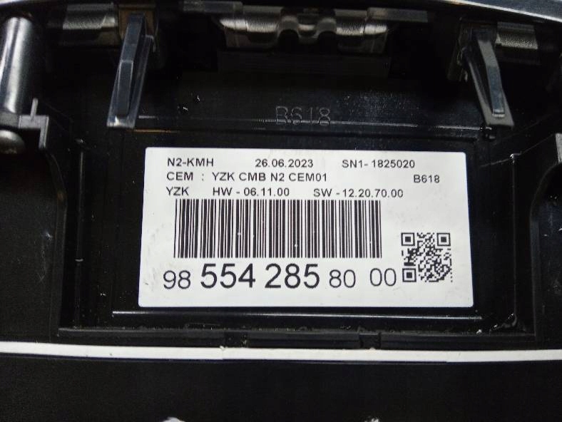 dials PRZEBIEG 5000 KM 9855428580 Citroen C3 III (2016-2024)