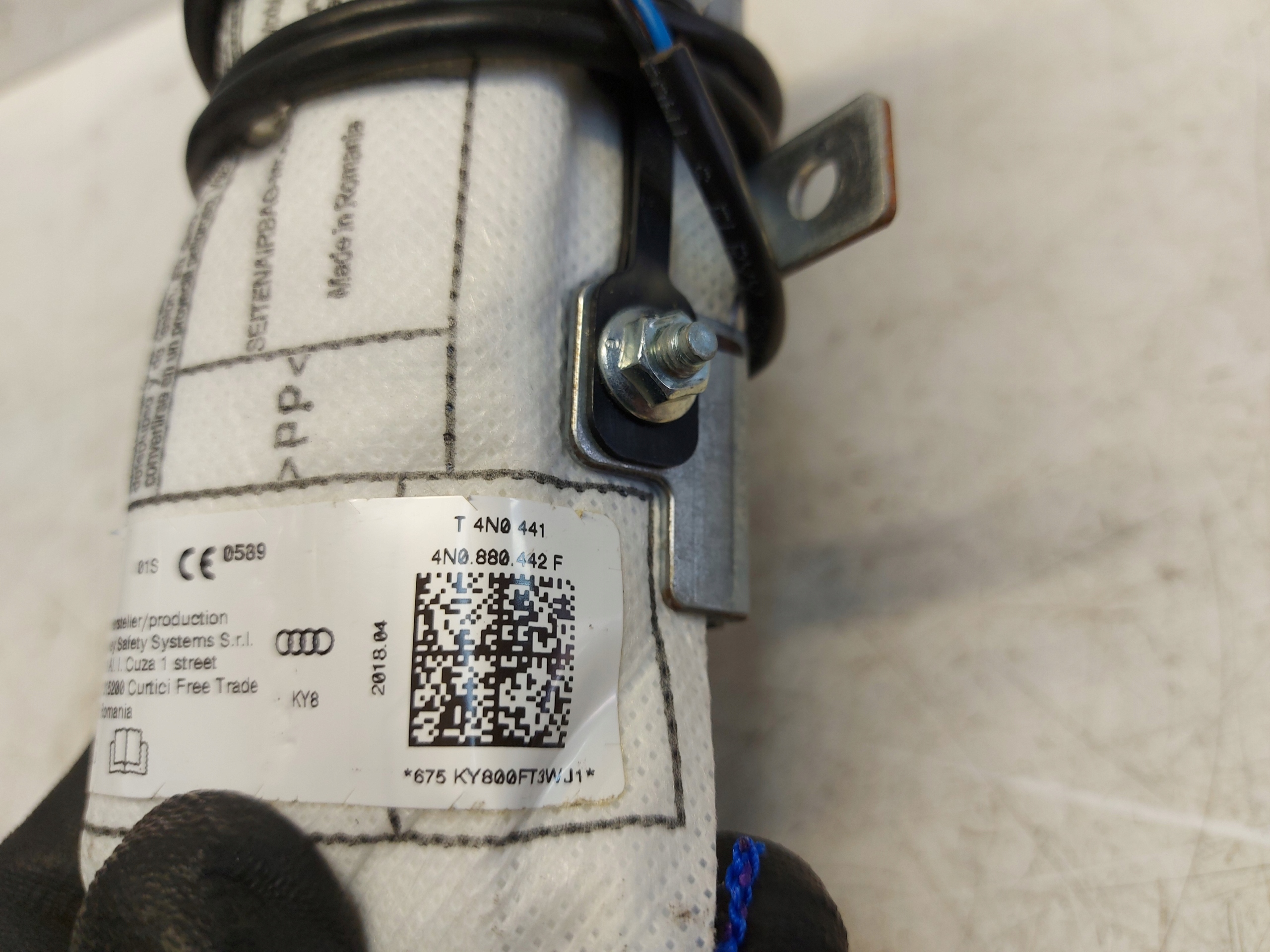 AUDI A8 D5 4N Airbag AIRBAG SITZ rechts heck