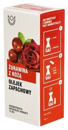 

Olejek zapachowy 12ml Żurawina Z Różą