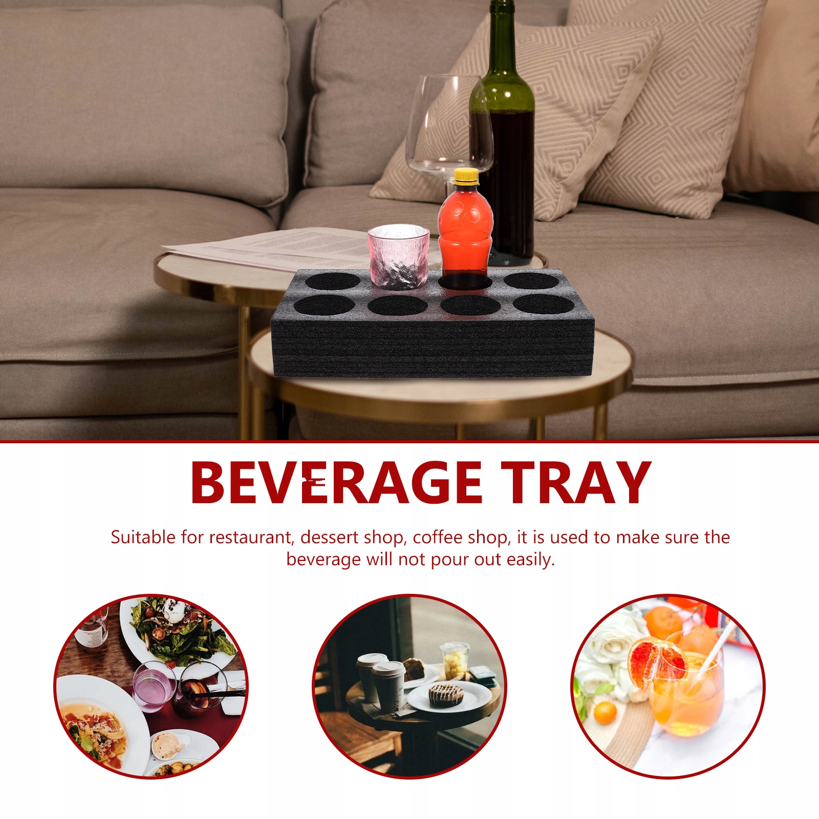 AKCESORIA SAMOCHODOWE UCHWYT NA BUTELKĘ PIWA Marka bez marki