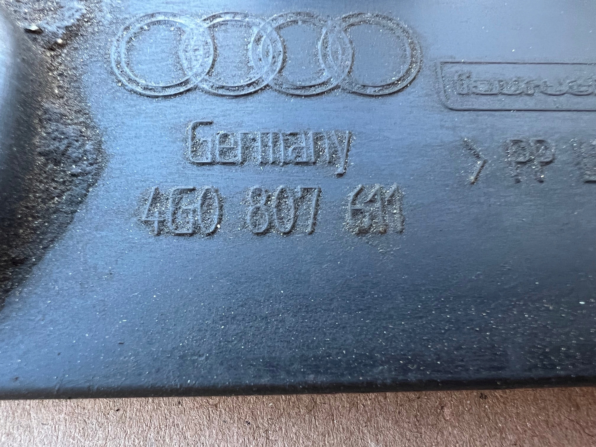 AUDI A6 C7 cover cover below bumper front front 4G0807611