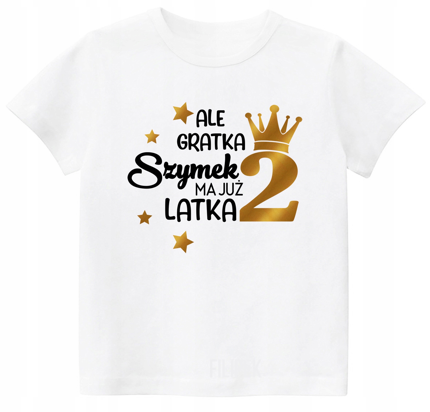 

Koszulka Urodziny Ale Gratka 2 Lata Imię r. 98