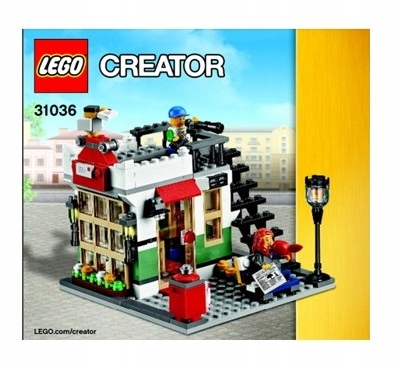 LEGO INSTRUKCJA - Creator Toy & Grocery Shop 31036 2015r.