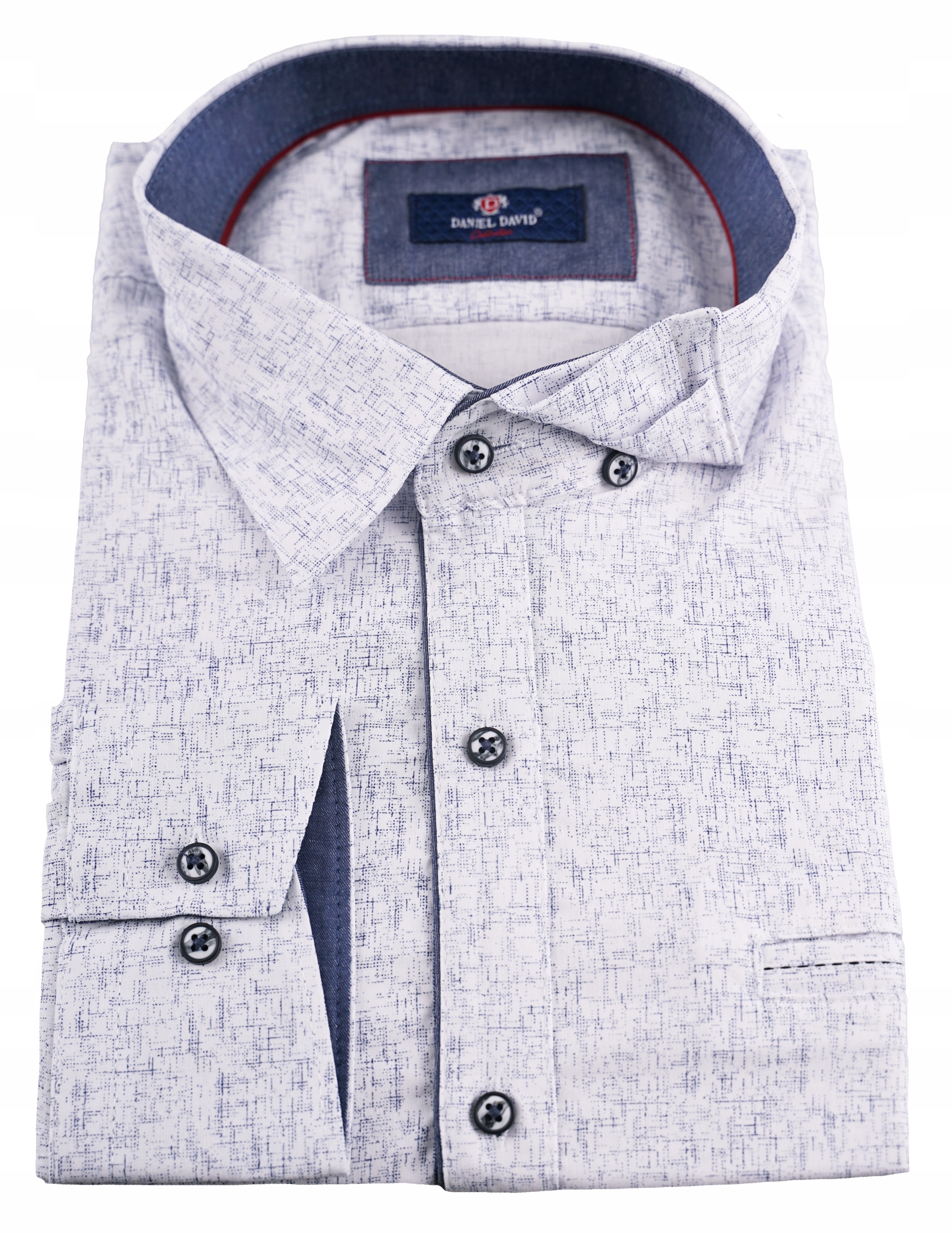 Koszula Męska Biała Wizytowa 4XL 49/50