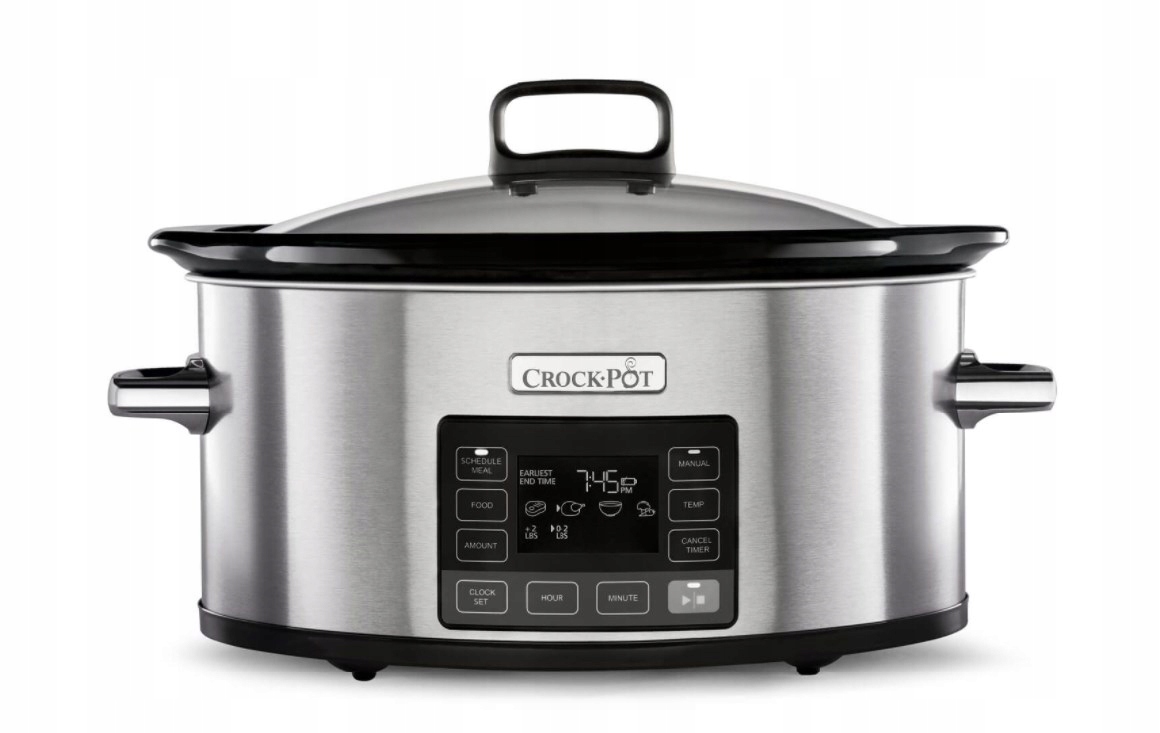 Pomalý hrniec Crock-Pot CSC066X 5,6 l strieborný 240 W