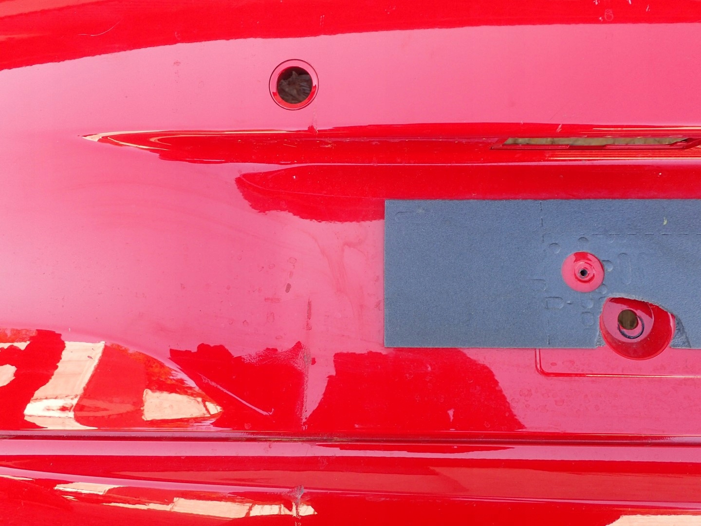 bumper rear part rear OPEL CORSA E X15 2014-2019R