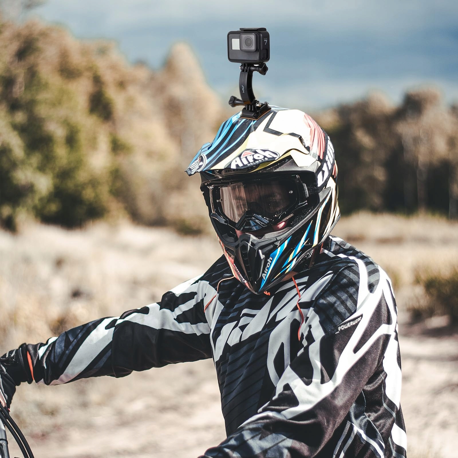 HSU Zestaw Do Montażu Kamery Ramię Obrotowe Do GoPro Hero Sportowej — miniatura 6