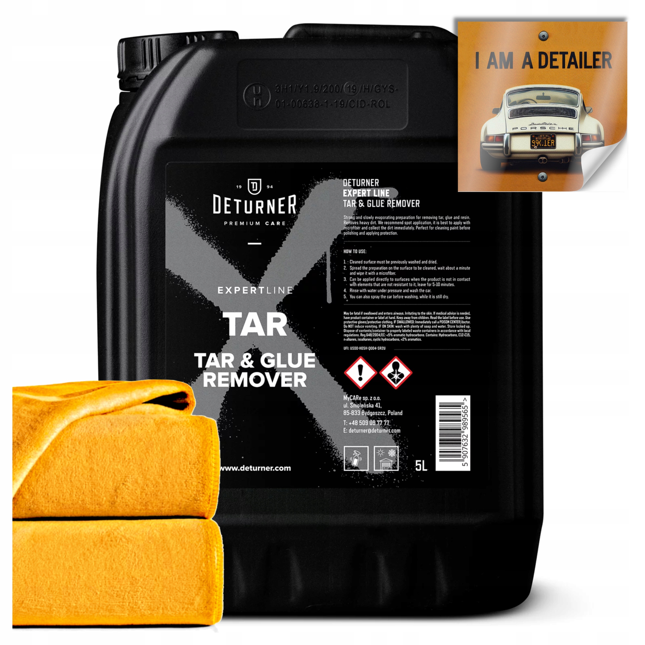 Deturner Xpert Line Tar Produkt na odstraňovanie dechtu z lepidla na živicu 25L 25000 ml