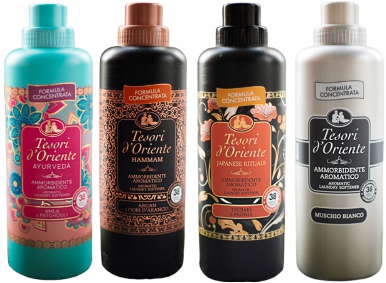 Levně Tesori d'Oriente Sada 4 krásných aviváží 760 ml Ahjm