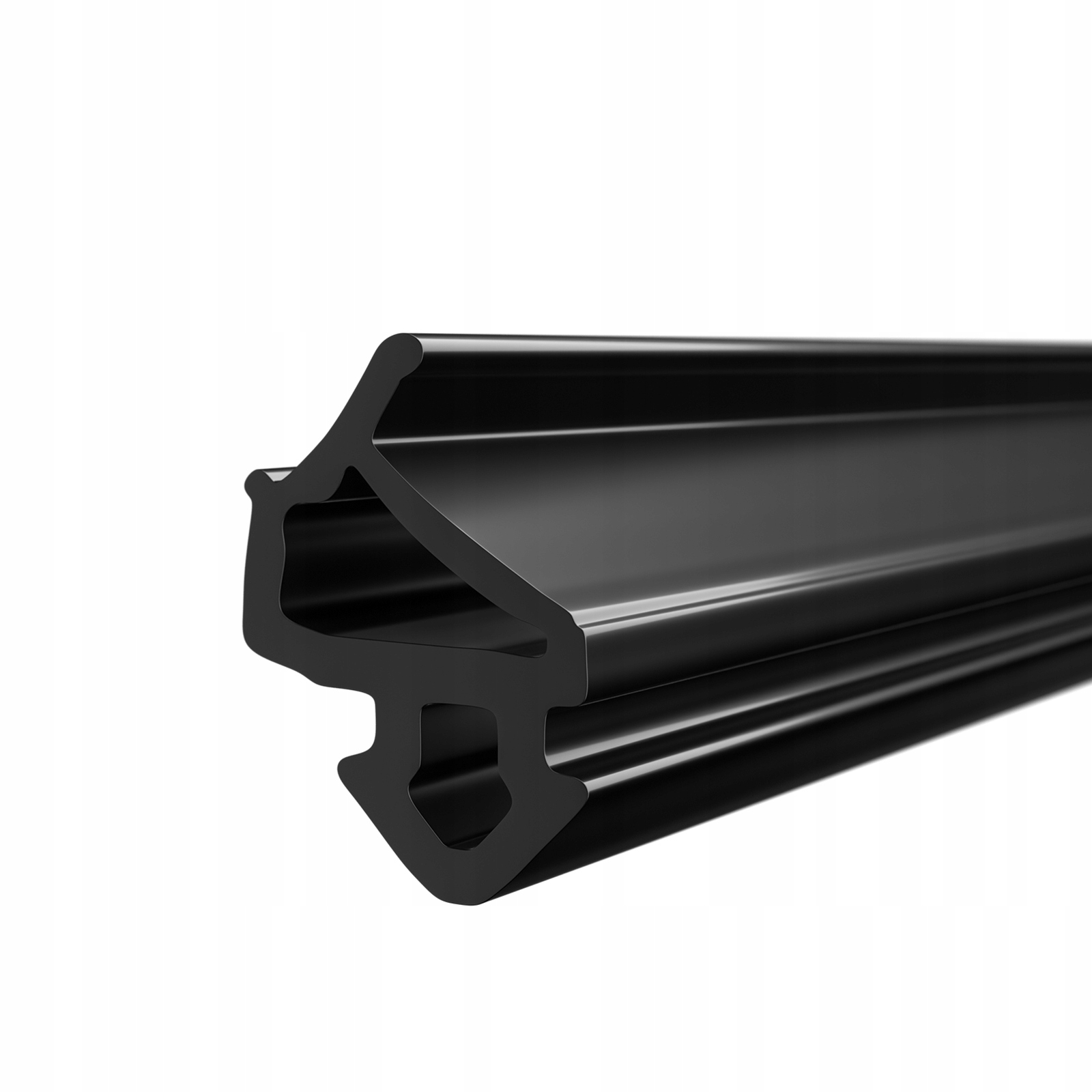 Okenné tesnenie pre okná z Pvc, čierna, elastická, Veka S-1127 300 m