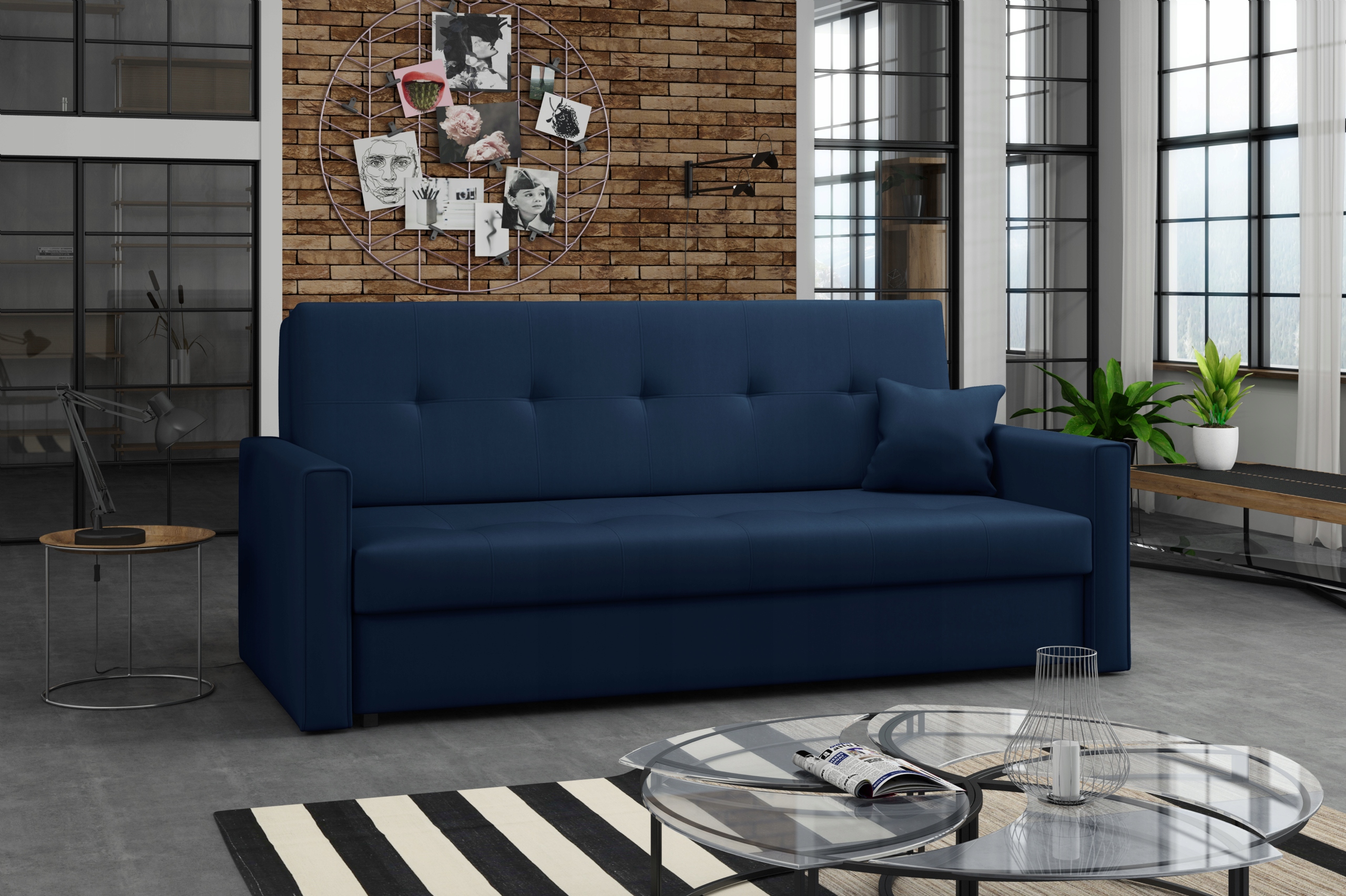 

sofa Viva IV łóżko duże spanie stylowe piki