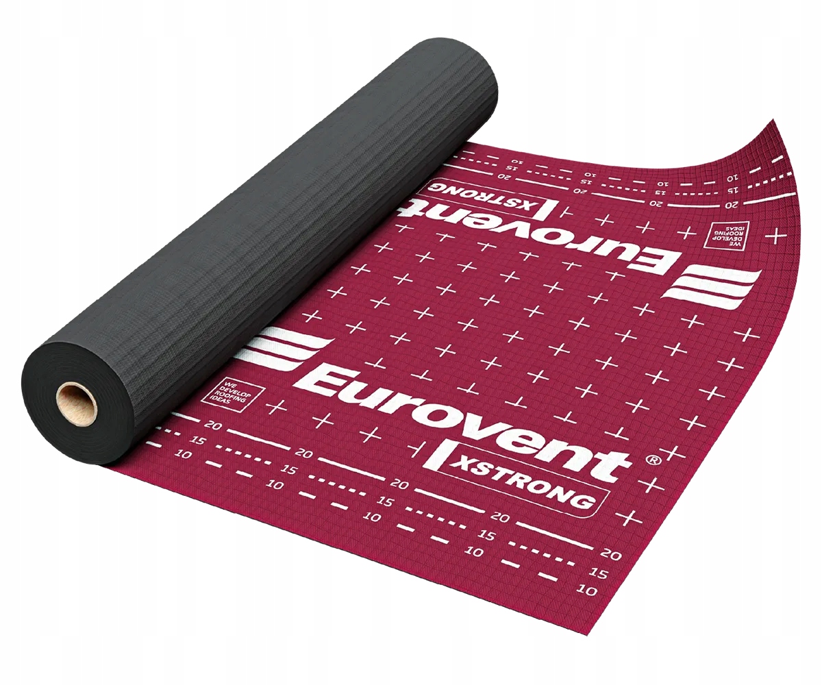 Eurovent Xstrong 250g Membrana Dachowa Zbrojona Siatką Mocna Folia Na Dach