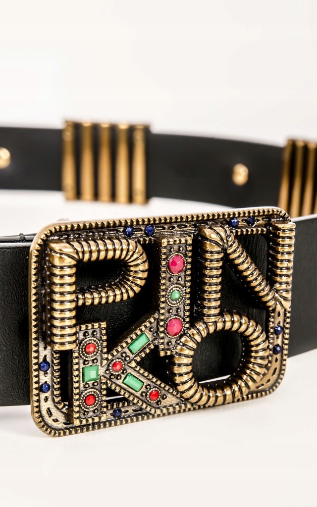 Pásek Pinko Anthea Kožený Černý S