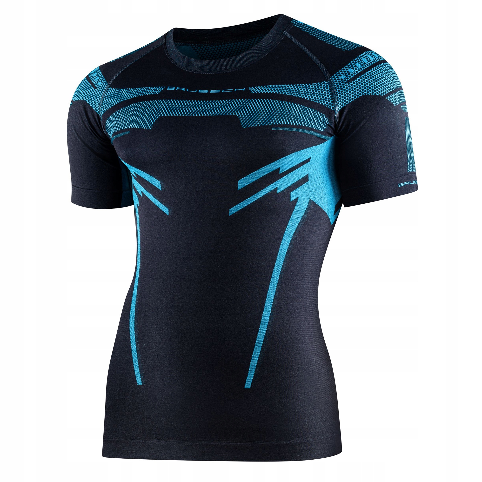 Bielizna termoaktywna męska Brubeck DRY Komplet Koszulka + Legginsy Kolor szary