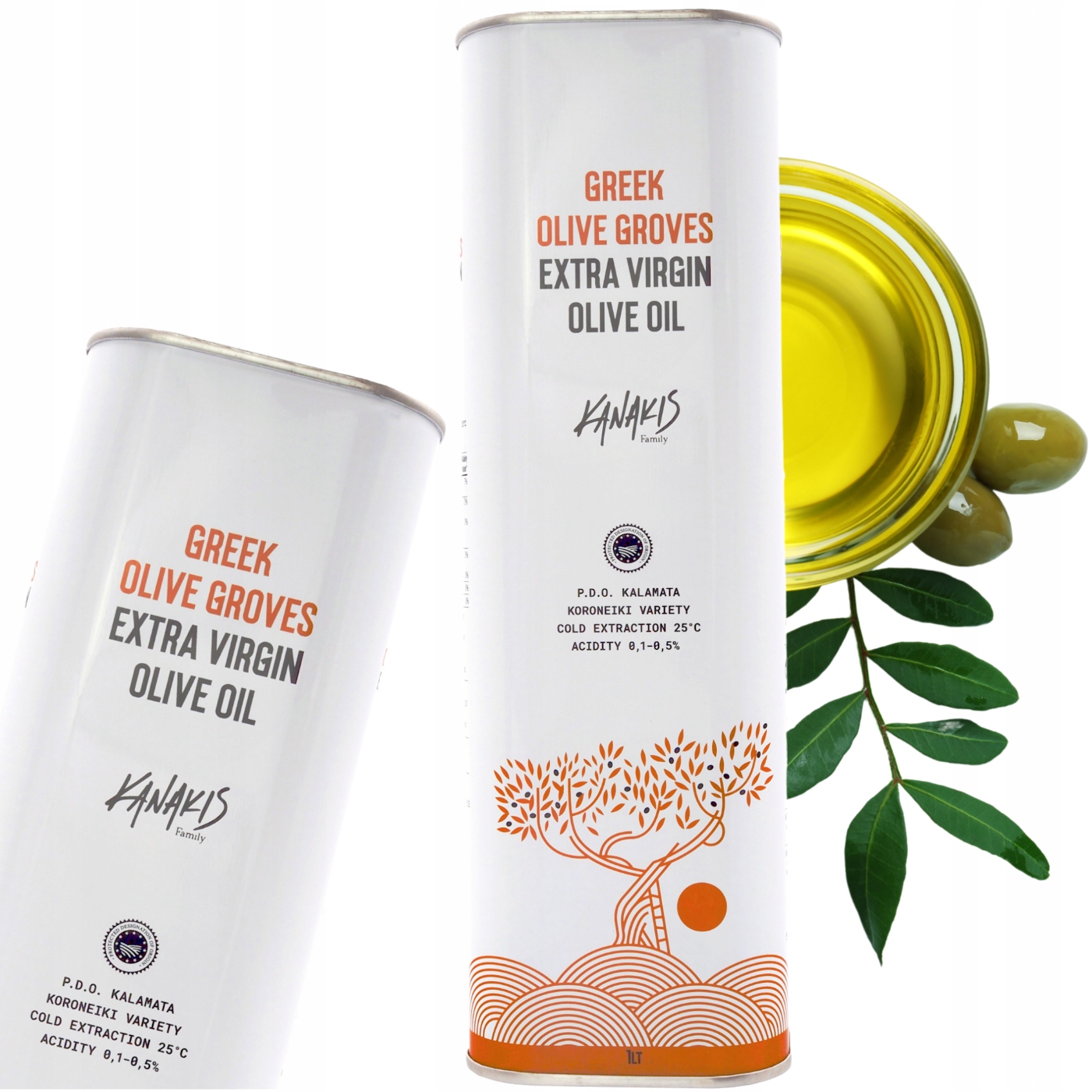 Levně Extra panenský olivový olej Grecka Premium Sametový 1l Čerstvá Sbírka