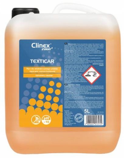 

Clinex Texticar Płyn Do Prania Tapicerki 5L