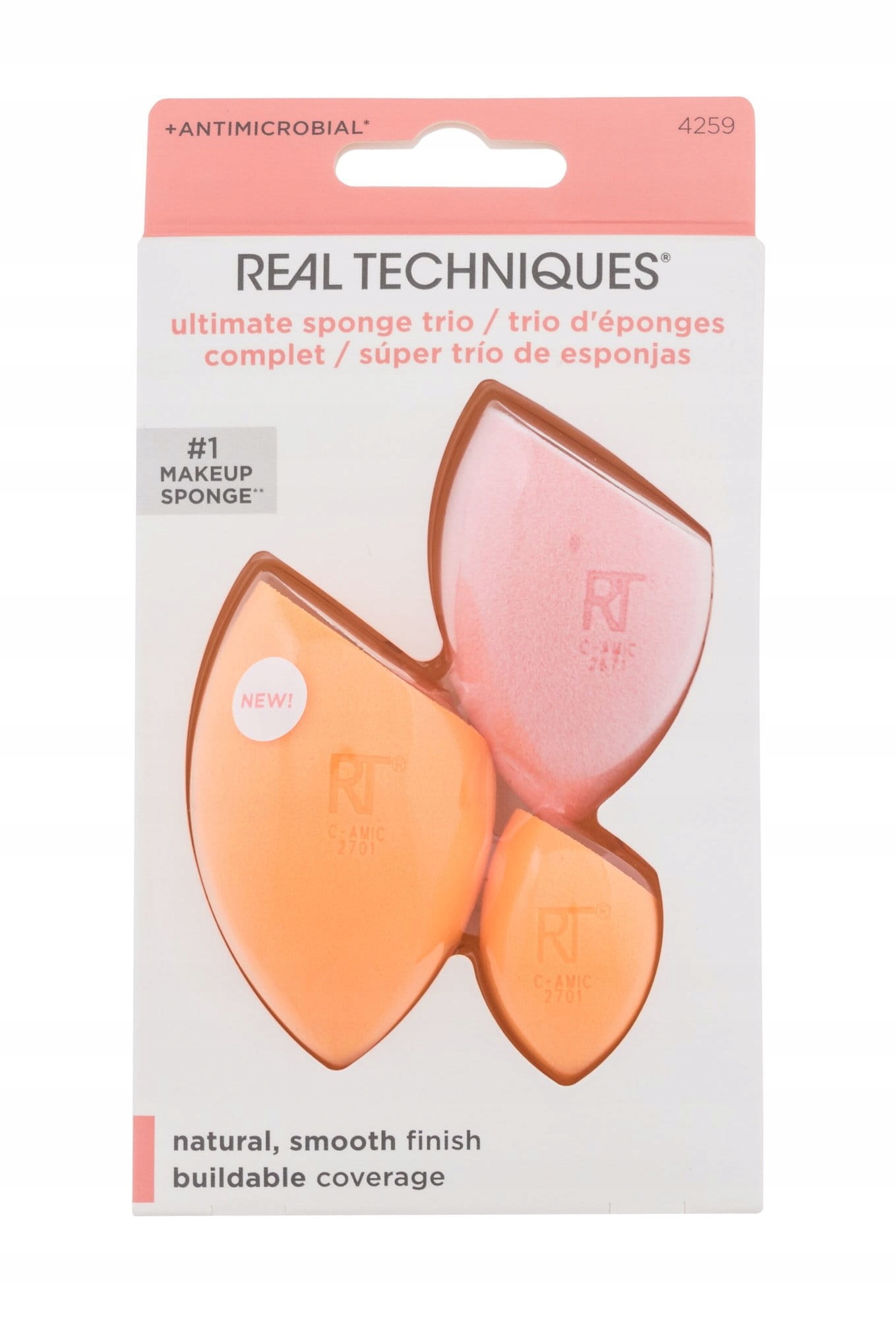 Real Techniques Ultimate Sponge Trio Houbičky na make-up