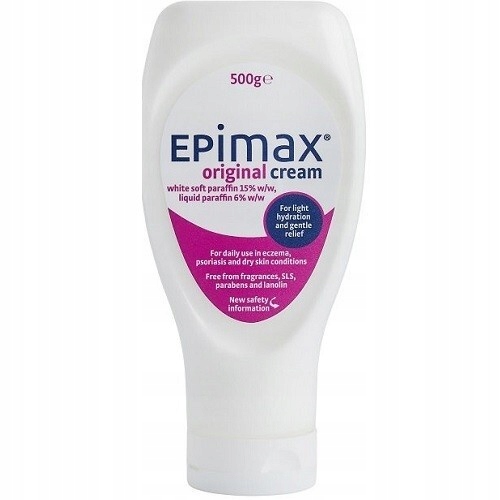 Epimax Original Cream nawilżający krem do ciała, sucha skóra, egzema, 500g