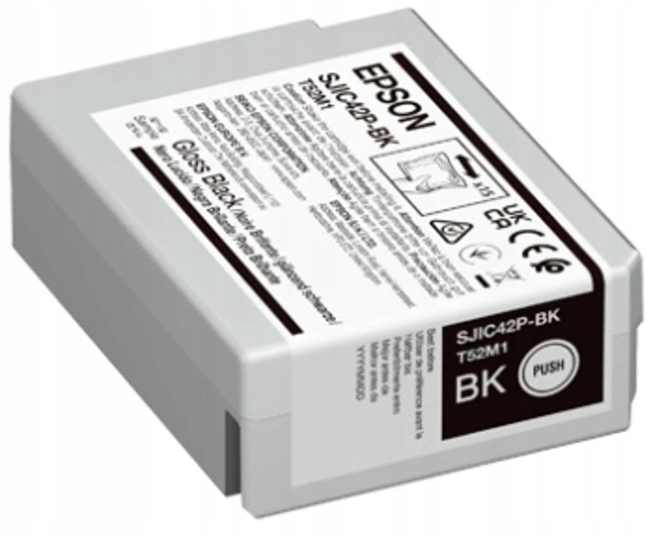 Inkoust Epson ColorWorks CW-C4000e C13T52M140 černý (black)