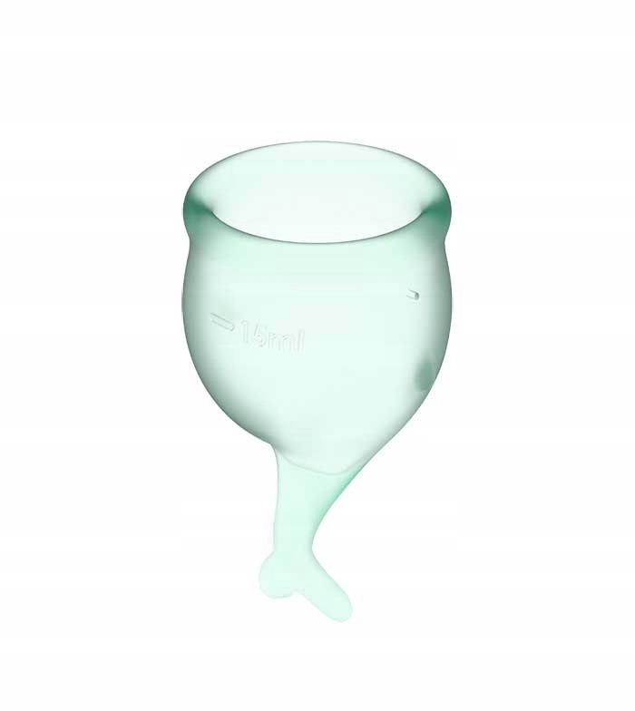 Kubeczki menstruacyjne 2 sztuki - 15 ml + 20 ml Kolor dominujący inny
