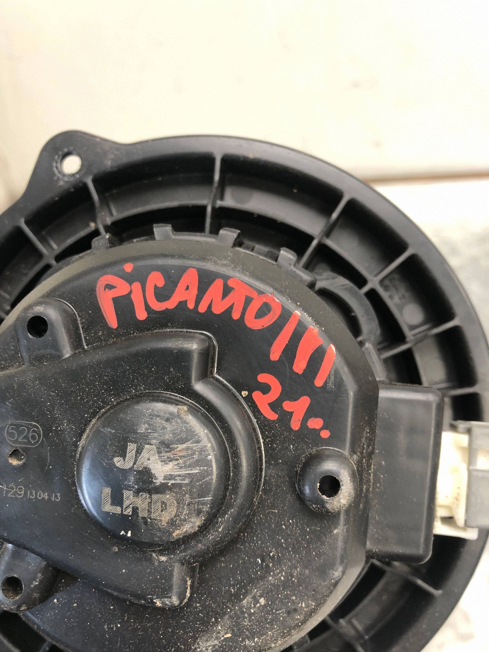 riscaldamento ventola KIA PICANTO III 3B2562