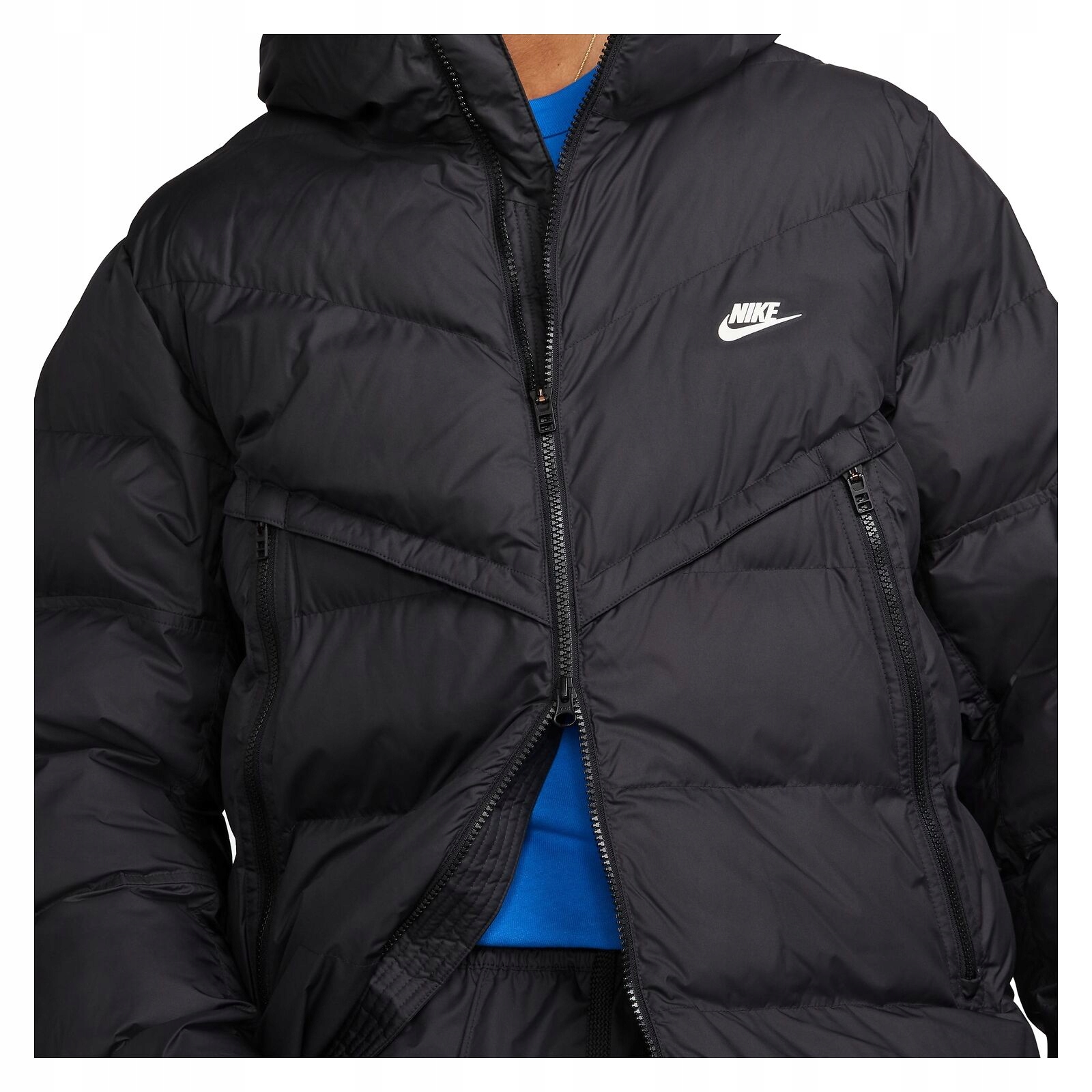 Nike Zimní Bunda Windrunner Parka DR9609-010 velikost M