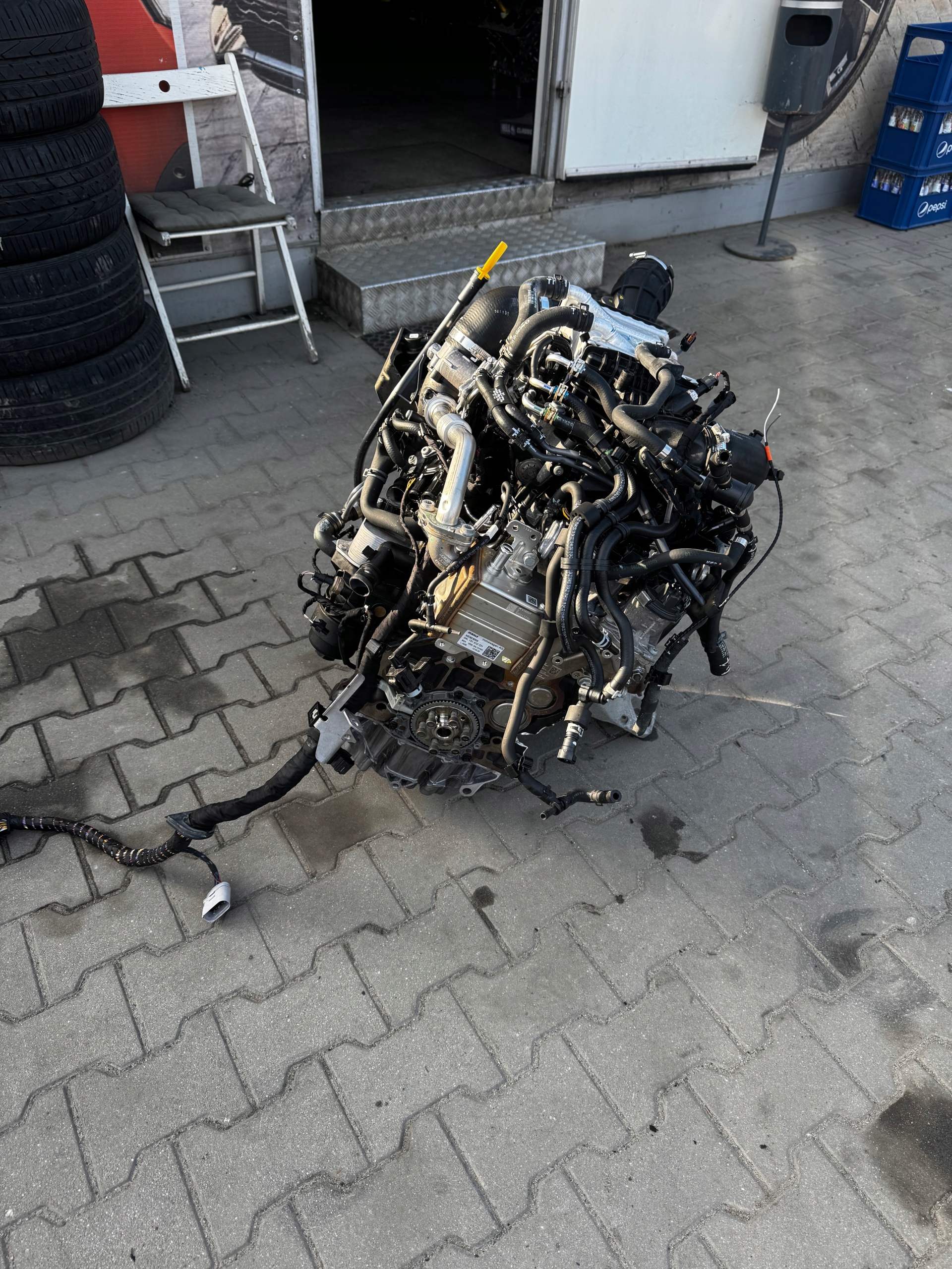 engine complete VW T6.1 DNA 60TYSKM STAN BDB