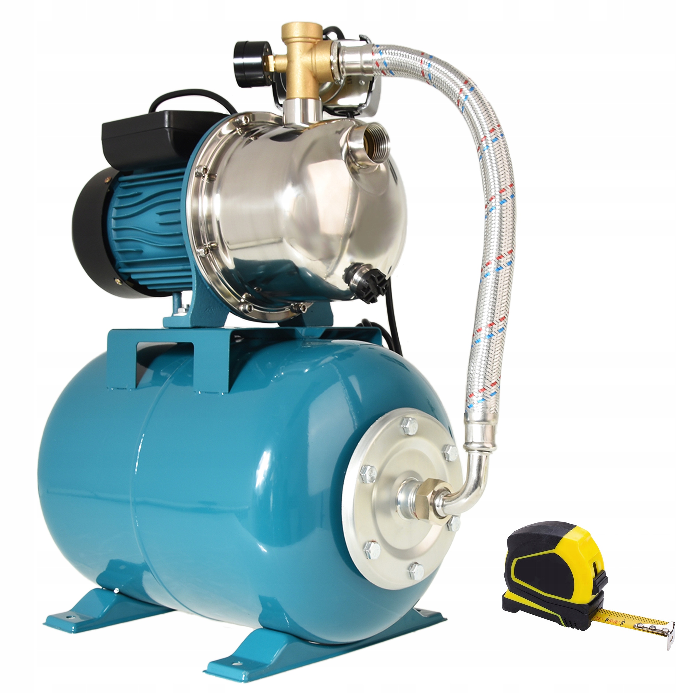 

Hydrofor 50L + Pompa Aj 50/60 + Wąż Zestaw jy1000