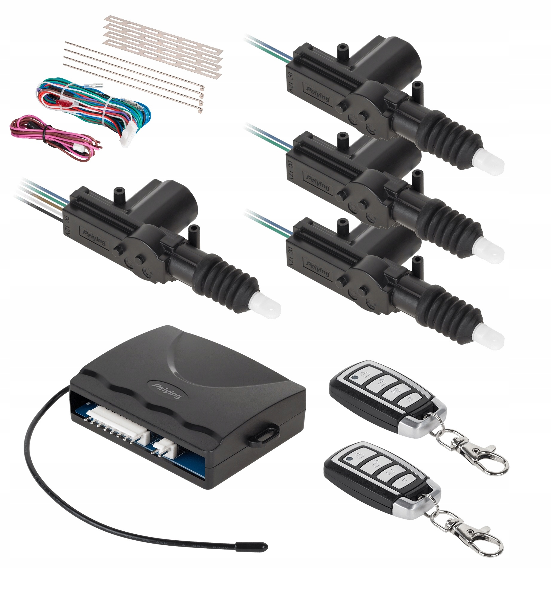 PY0100 - PEIYING УНИВЕРСАЛЬНЫЙ ЦЕНТРАЛЬНЫЙ ЗАМОК 4 ДВЕРИ ПУЛЬТ ДИСТАНЦИОННОГО УПРАВЛЕНИЯ