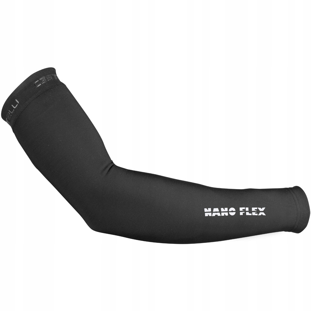 Cyklistické rukavice Castelli Nano Flex 3G, černé, velikost S