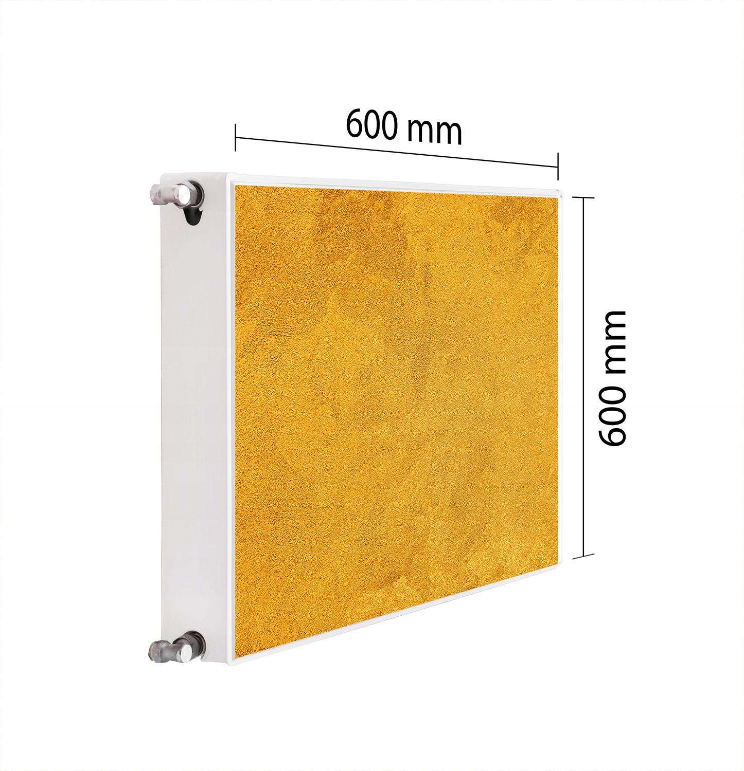 Magnetická Krytka Na Radiátor 60x60 Žlutá Podložka Magnet