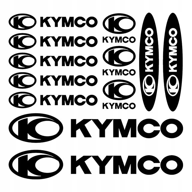 

Kymco Naklejki Uniwersalne