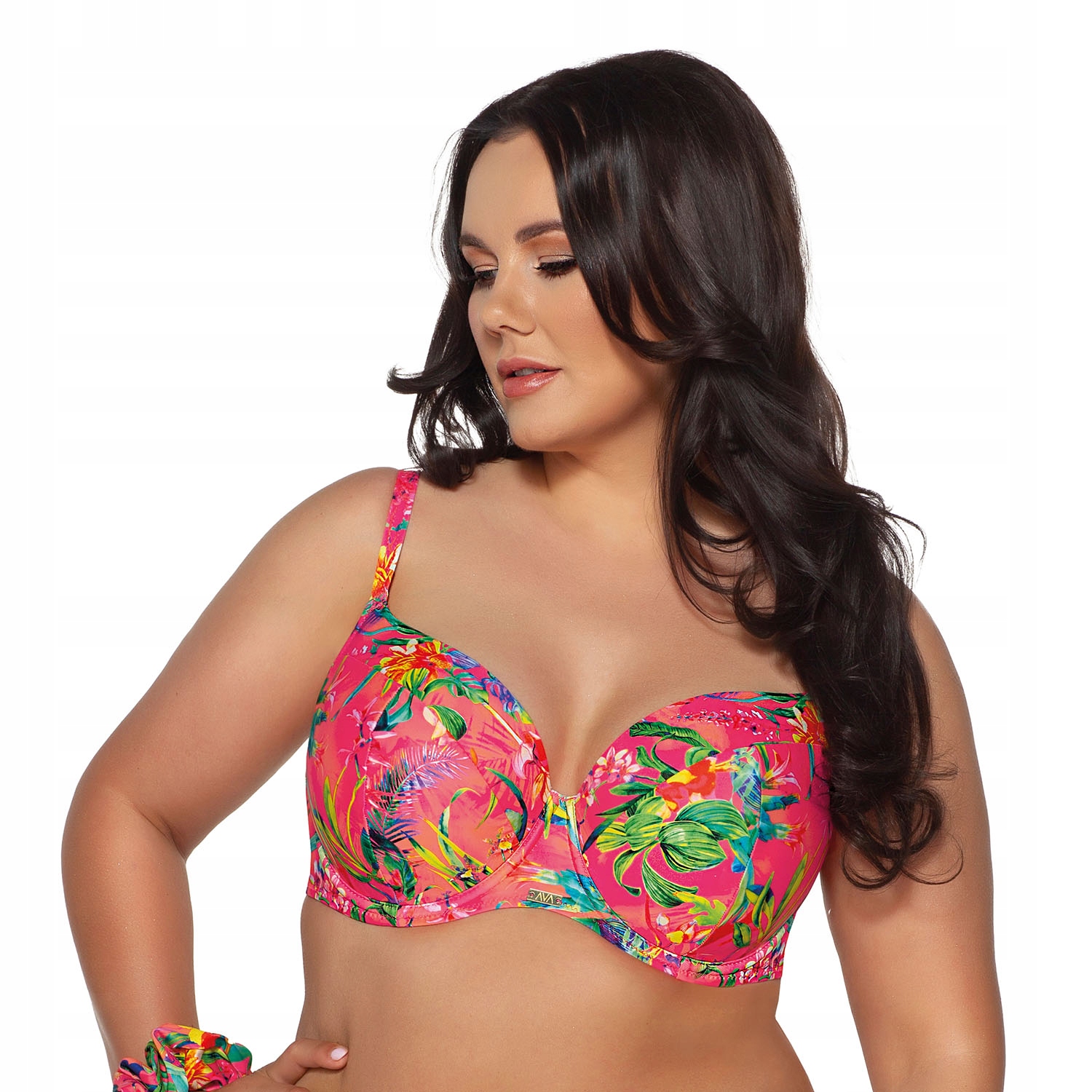 Ava SK-191 raspberry charm koupací podprsenka vyztužená 85B