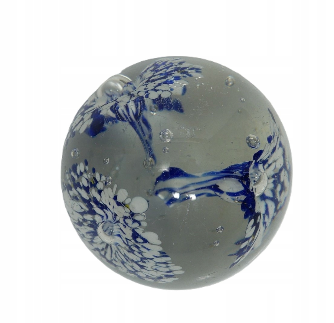 ANTYK - KRYSZTAŁOWY PRZYCISK DO PAPIERU - VINTAGE