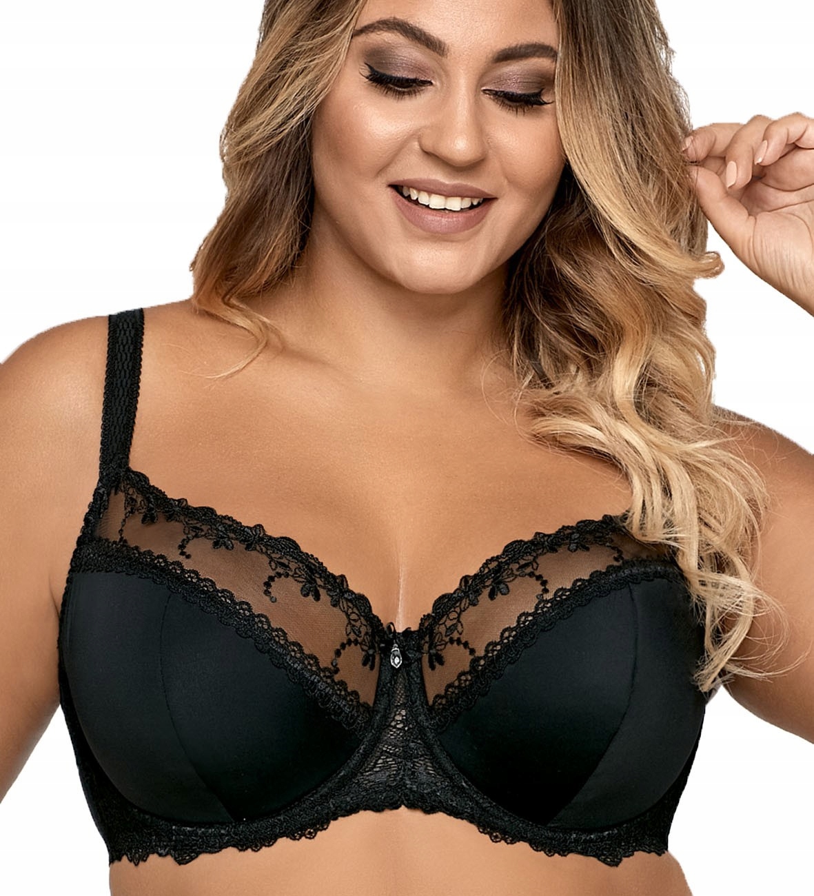 

Biustonosz semi soft Ava 1030 czarny 80D