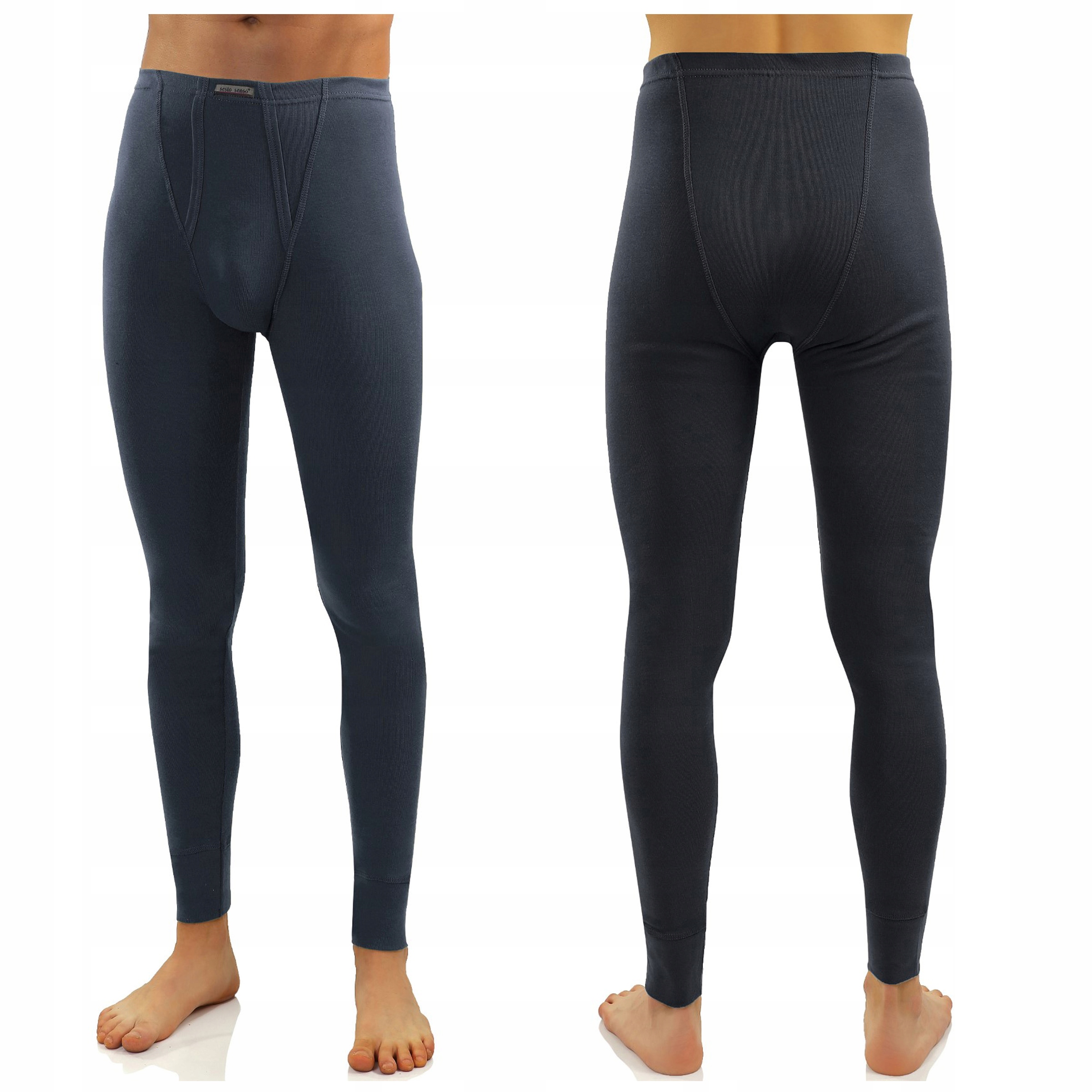 

bawełniane Ciepłe Kalesony męskie zwężane na zimę