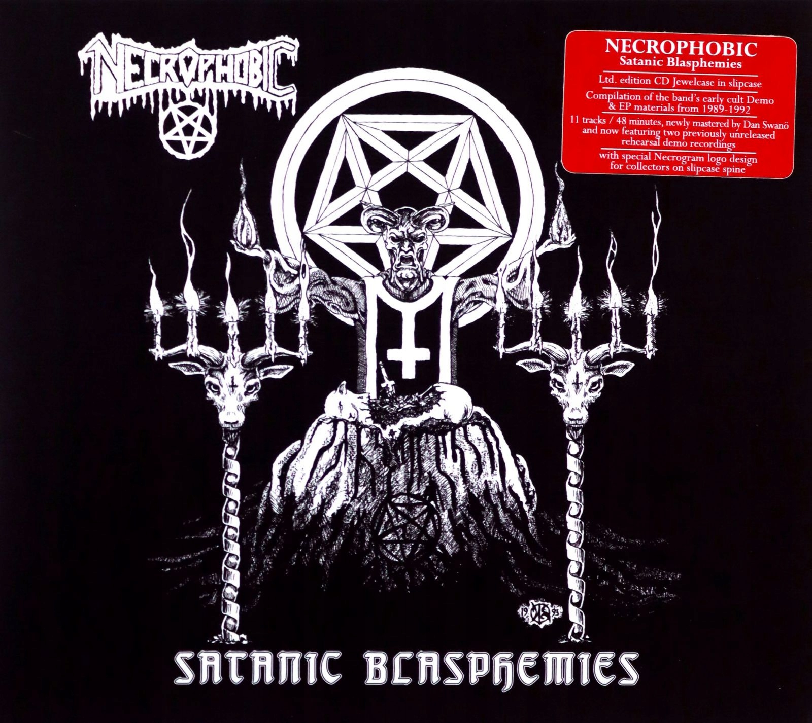 

Necrophobic: Satanic Blasphemies (re-issue 2022)