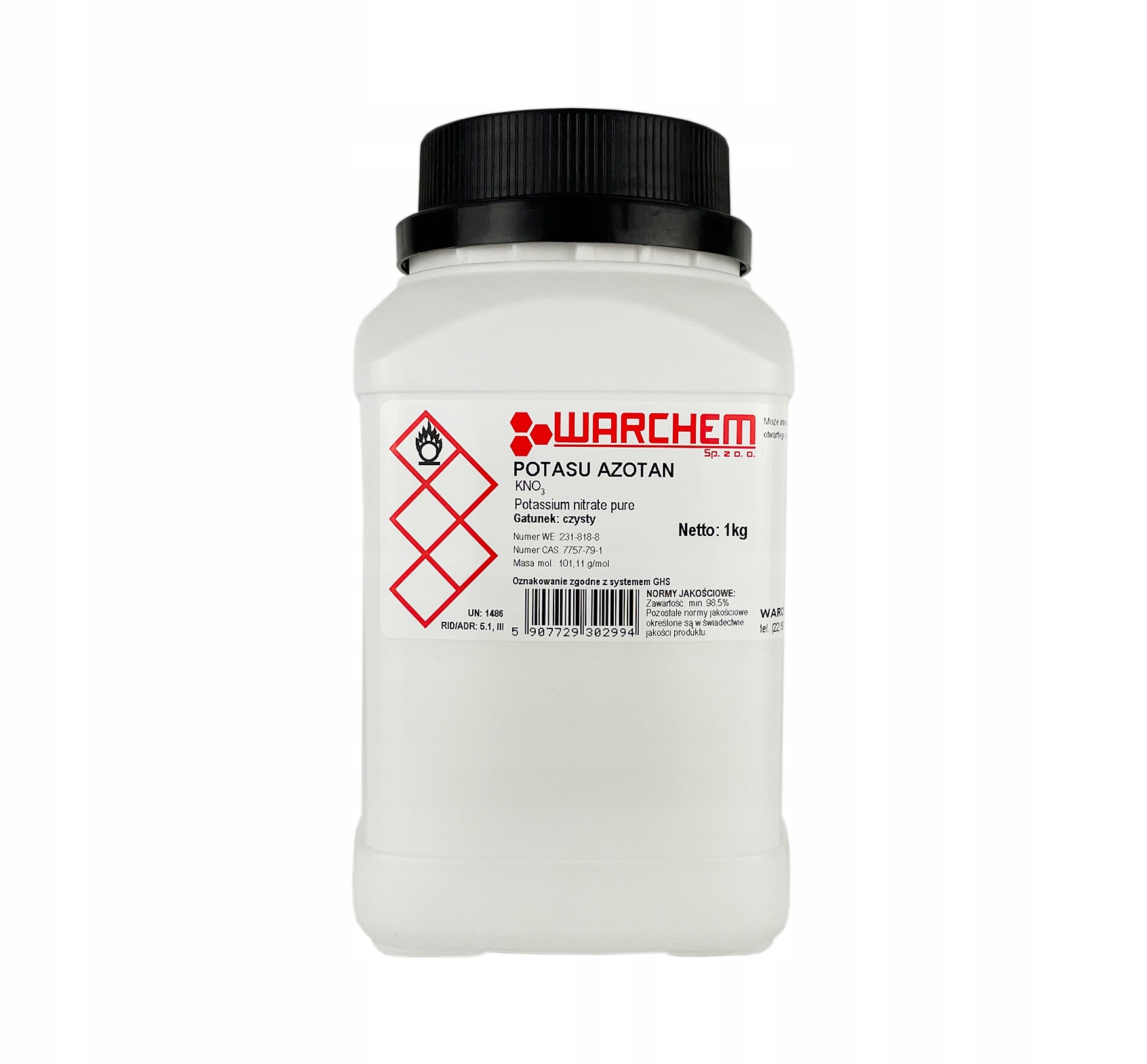 

Azotan Potasu czysty 1kg