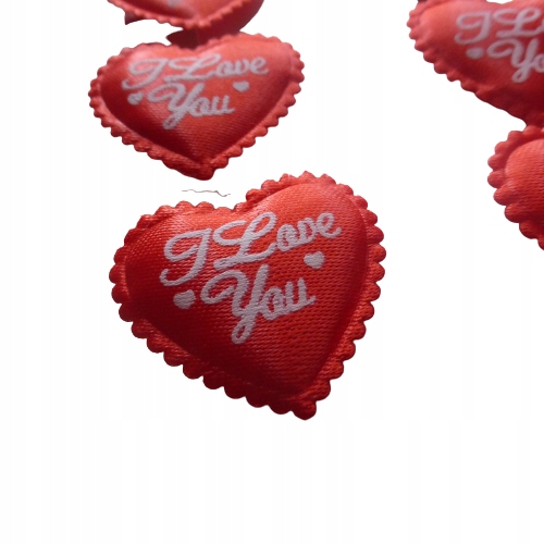 serce na klips  I Love You  10szt. — 3