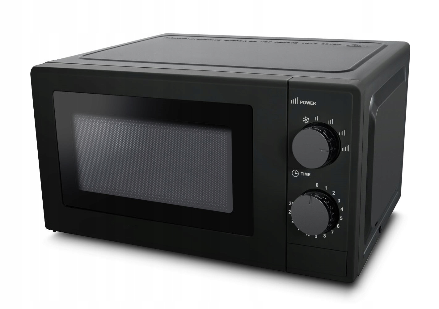 Mała Mikrofalówka Prosta w Obsłudze Czarna 20L