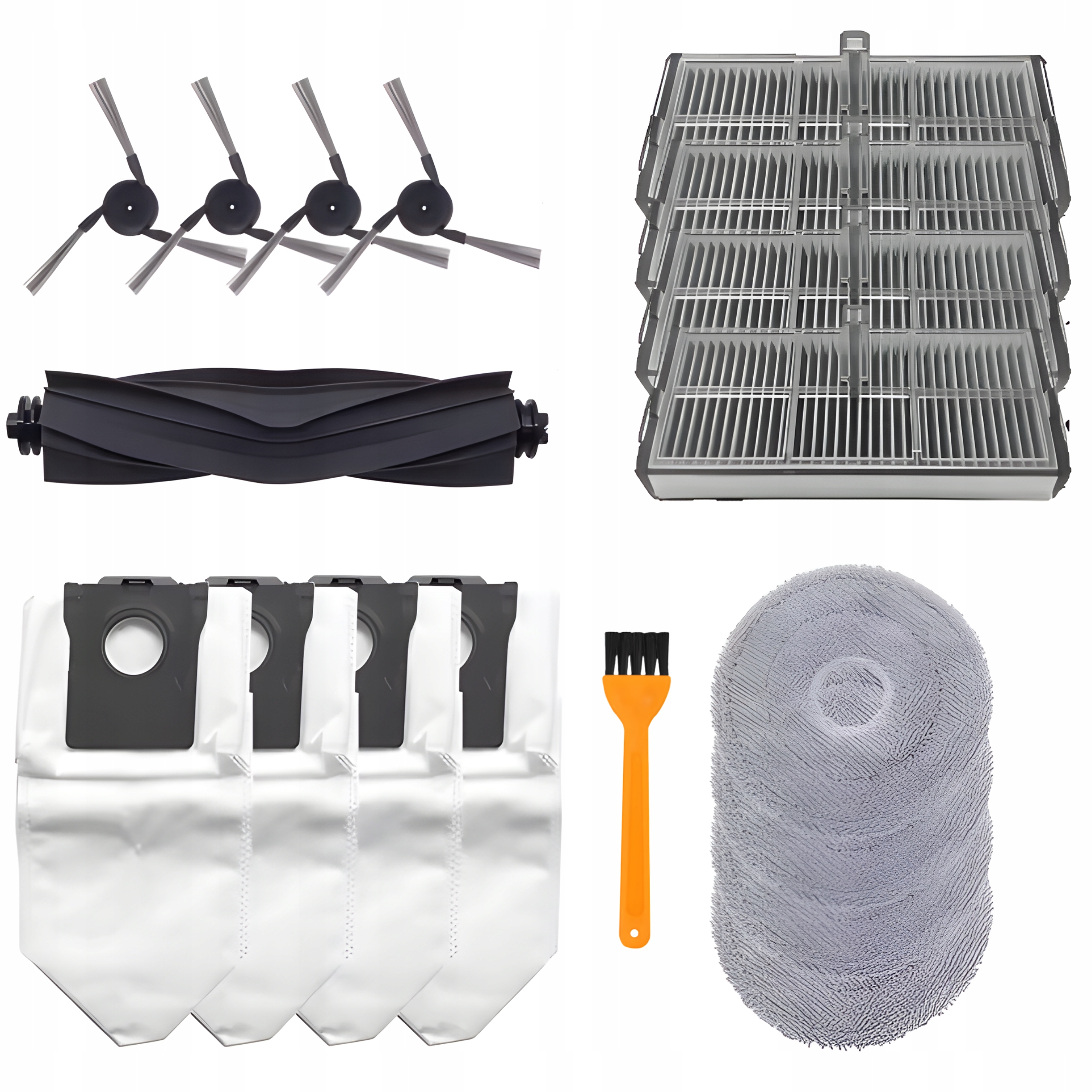 Zestaw Szczotki Filtry Mopy Worki Do Dreame L40 Ultra Ce