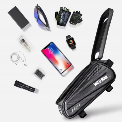 Sakwa Torba Rowerowa Na Ramę Roweru Wodoodporna Okno Na Telefon 1L + GRATIS Kod producenta 3204916