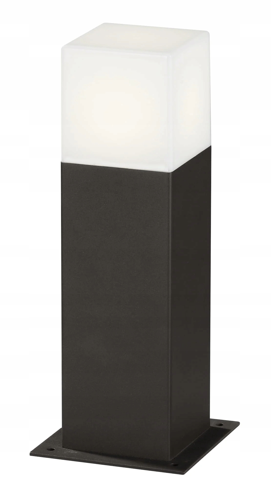 Vonkajšia stojaca záhradná lampa s antracitovým stĺpikom, moderná, 30 cm Trio