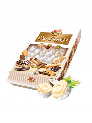 Levně 2x Lumar Lumaraki Kokosové 800G jemné oplatky se sametovou náplní