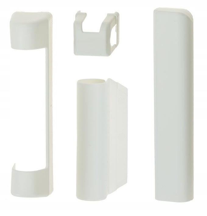 OSŁONKI MACO NA ZAWIASY DO OKIEN PCV BIAŁE