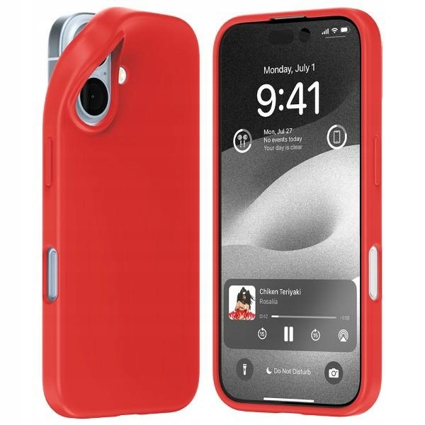Etui Mercury Soft do iPhone 16 6.1" Czerwone