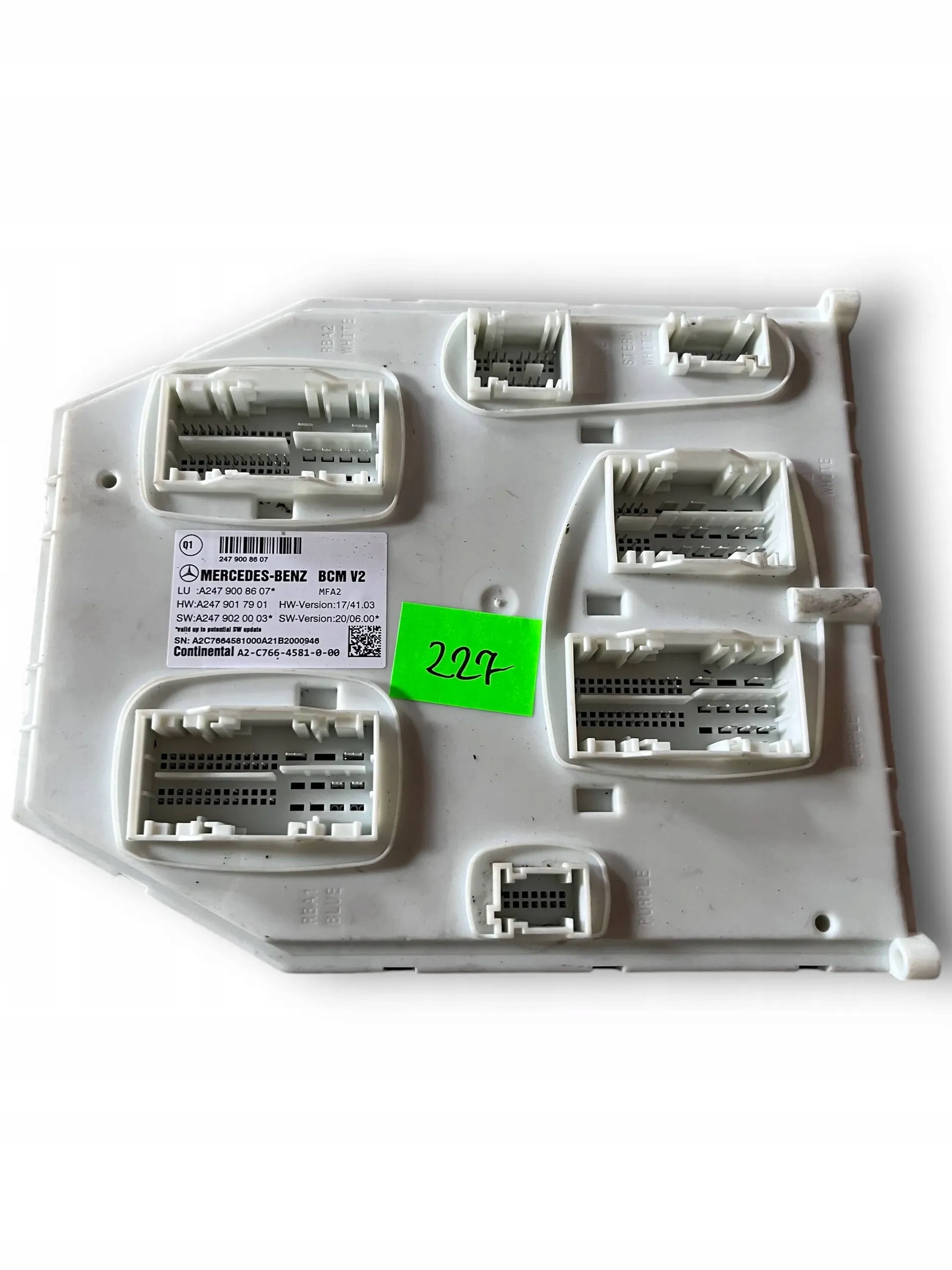 MERCEDES W247 Unité commande confort 2479008607 @M